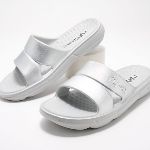Ryka Made For Women Ultimate Recovery Molded Slide Sandals - Restore Slide - Picture 1 of 5